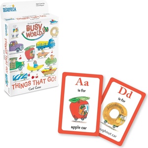 image:imageBriarpatch Richard Scarrys Busy World Things That Go Card Game Based on Early Reader Books for Preschool Kindergarten and 1st Grade
