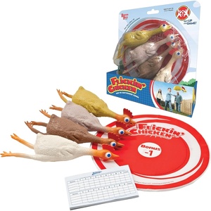 image:imageUniversity Games Flickin Chicken Indoor Outdoor Target Toss Game The Go Anywhere Game for 2 or More Players Ages 6 and Up